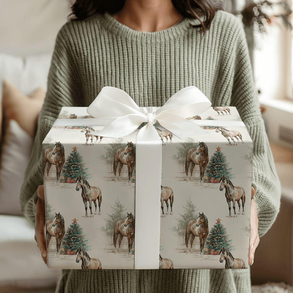 Gift Horse In The Mouth - Wrapping Paper - Aspen & Arlo