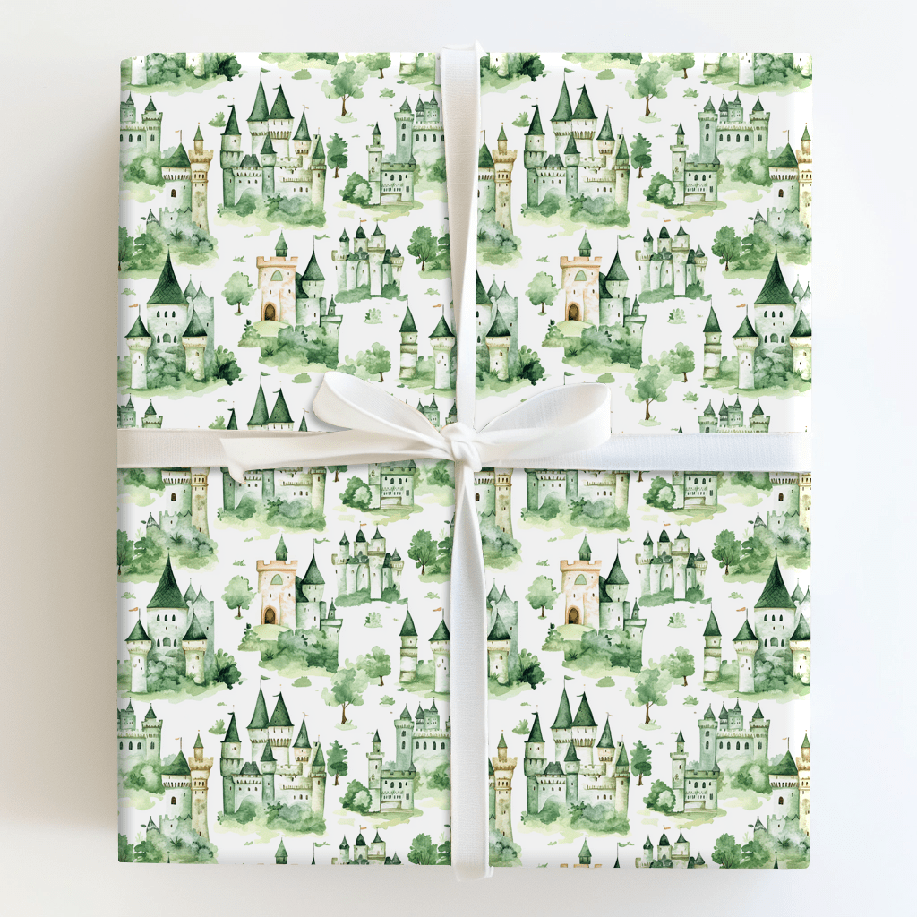 Green Kingdom - Wrapping Paper - Aspen & Arlo