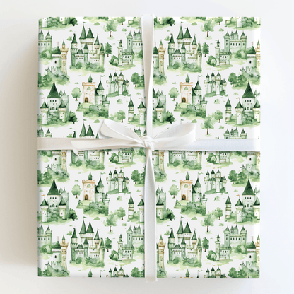 Green Kingdom - Wrapping Paper - Aspen & Arlo
