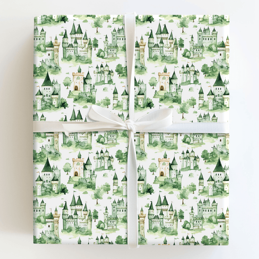 Green Kingdom - Wrapping Paper - Aspen & Arlo