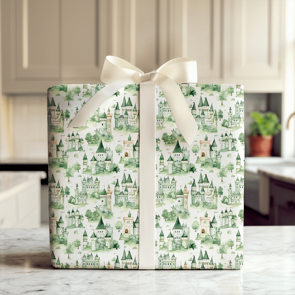 Green Kingdom - Wrapping Paper - Aspen & Arlo