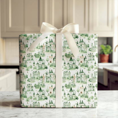 Green Kingdom - Wrapping Paper - Aspen & Arlo