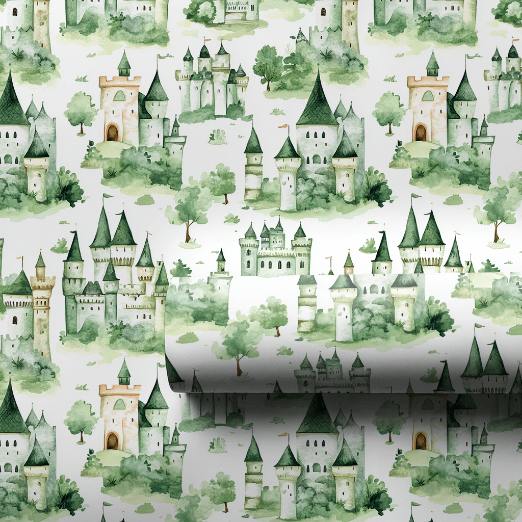 Green Kingdom - Wrapping Paper - Aspen & Arlo