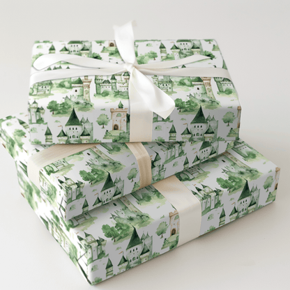 Green Kingdom - Wrapping Paper - Aspen & Arlo