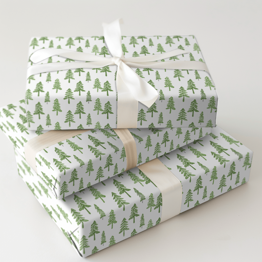 Evergreen Elegance - Wrapping Paper - Aspen & Arlo