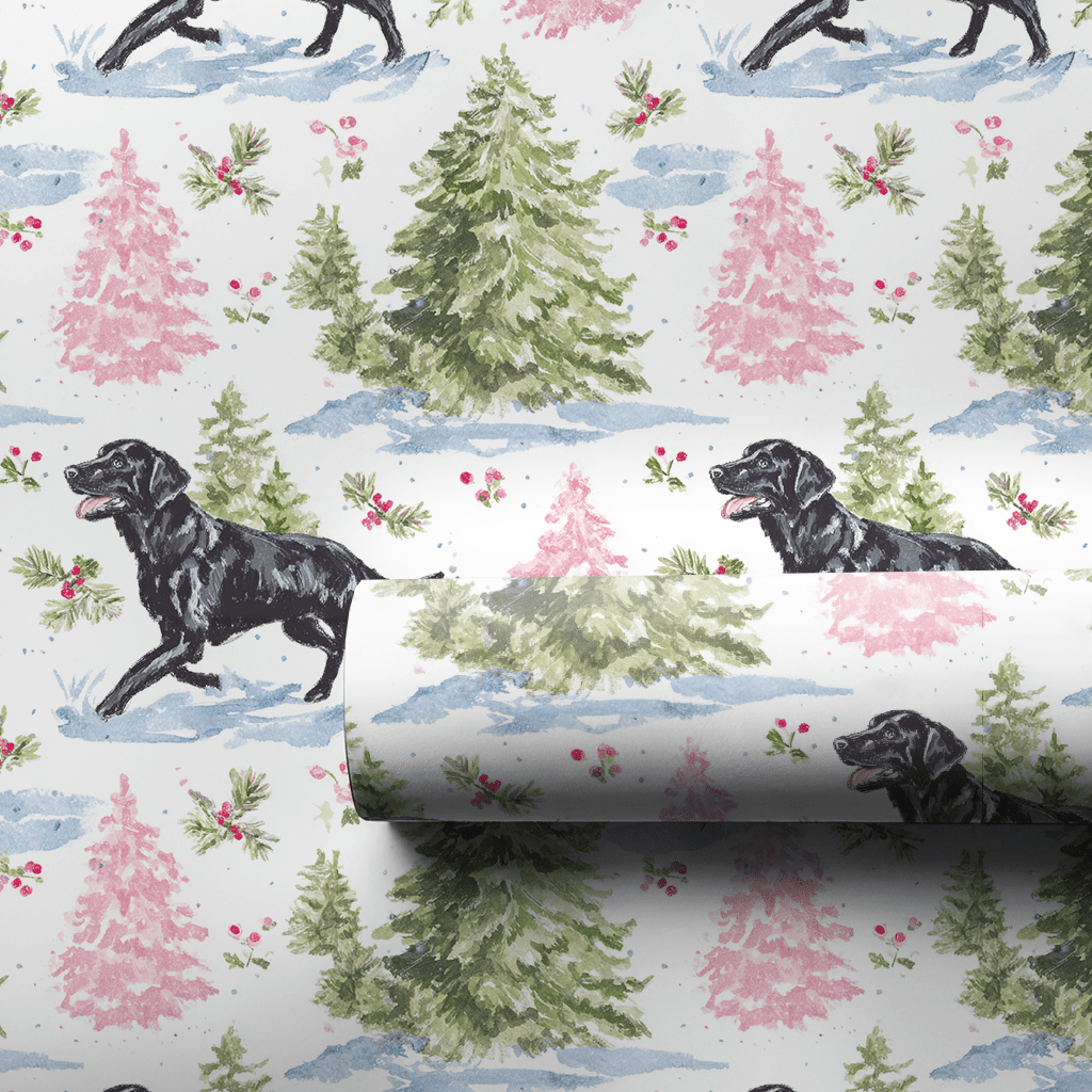 Snowy Snouts - Wrapping Paper - Aspen & Arlo