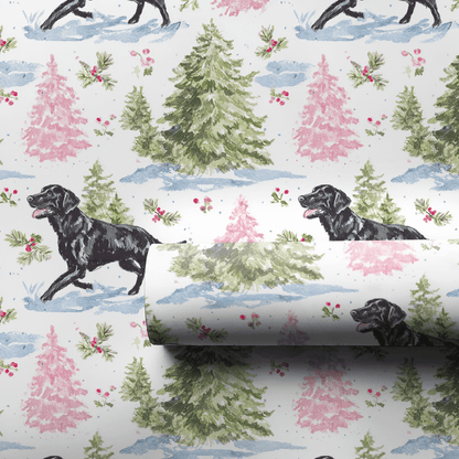 Snowy Snouts - Wrapping Paper - Aspen & Arlo
