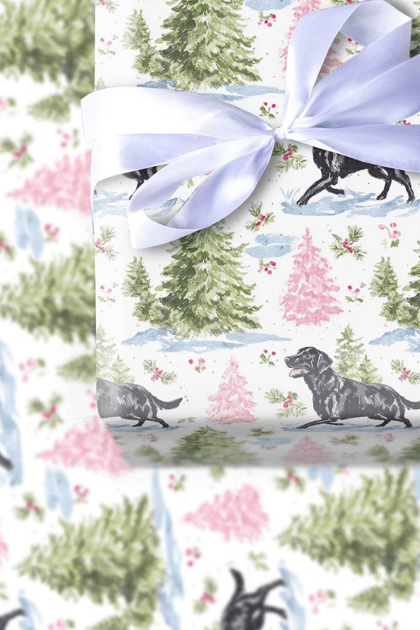 Snowy Snouts - Wrapping Paper - Aspen & Arlo