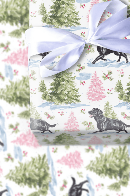 Snowy Snouts - Wrapping Paper - Aspen & Arlo