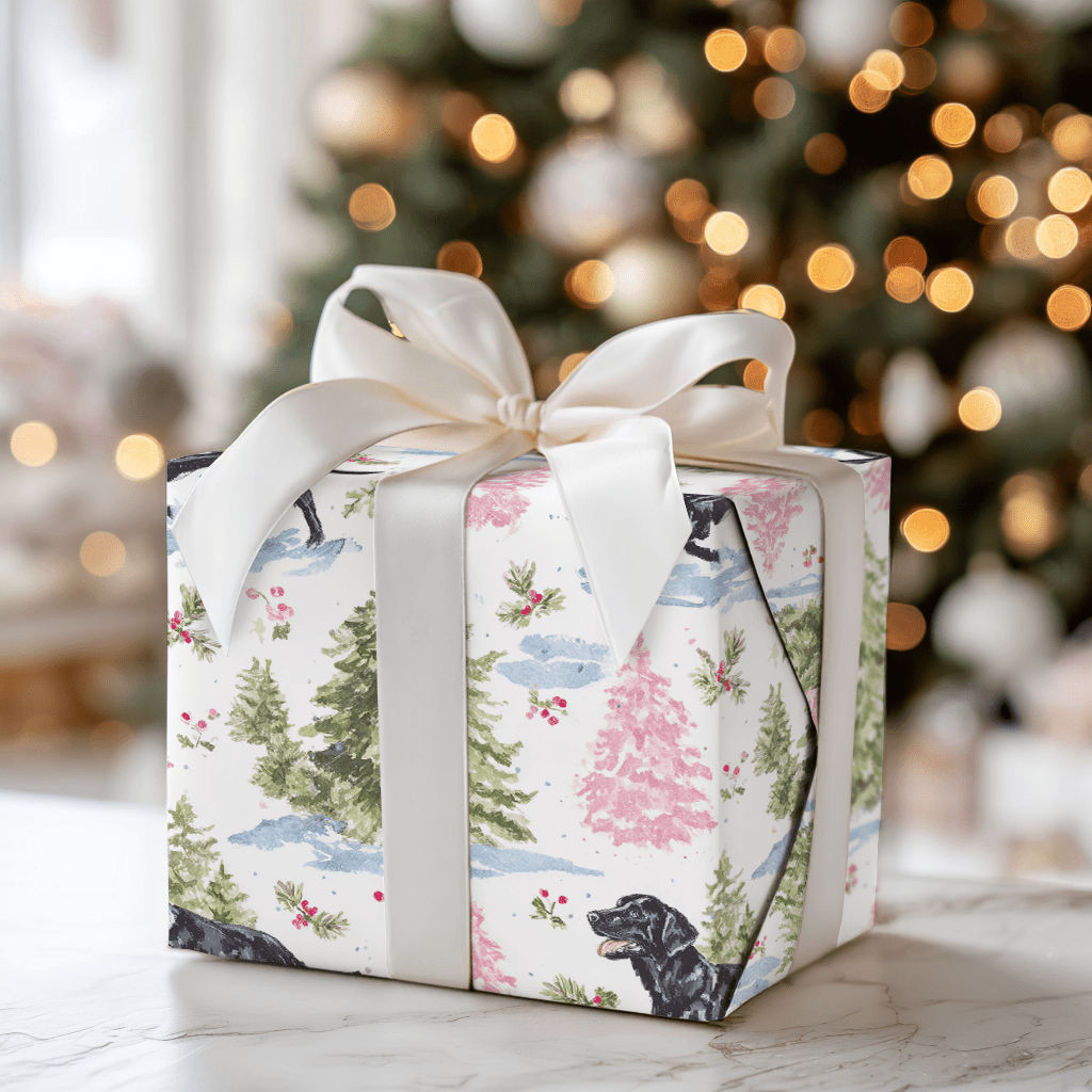 Snowy Snouts - Wrapping Paper - Aspen & Arlo