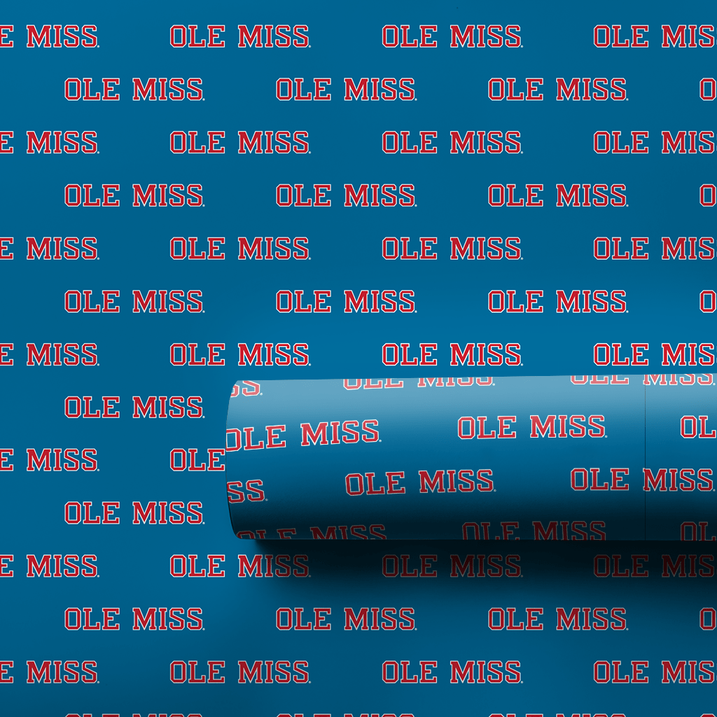 Ole Miss Lettered - Wrapping Paper - Aspen & Arlo