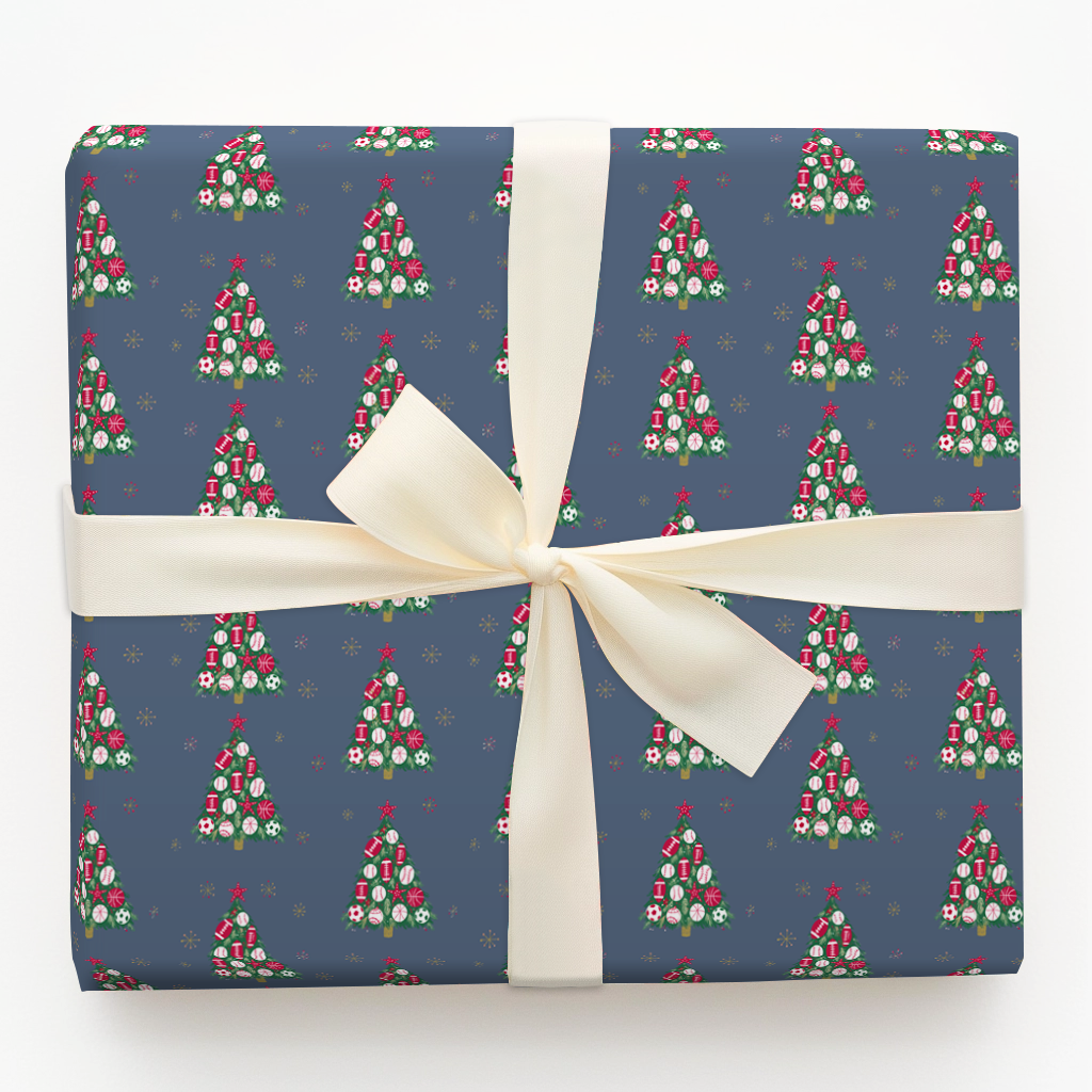All Sports Christmas Tree Blue