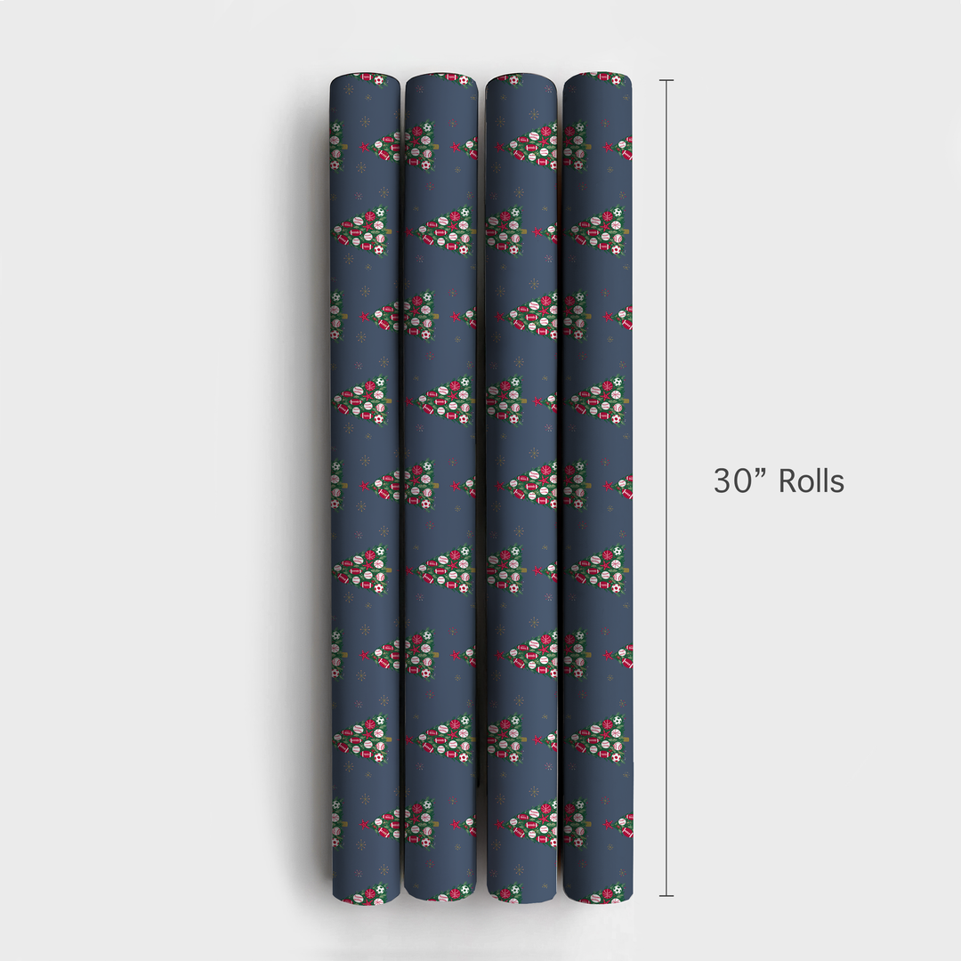 All Sports Christmas Tree Blue