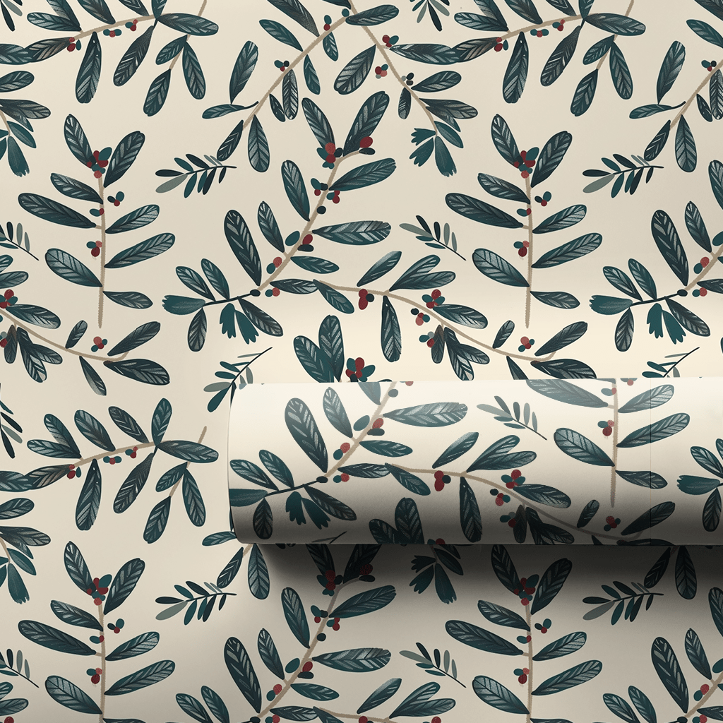 Berry Come Home - Wrapping Paper - Aspen & Arlo