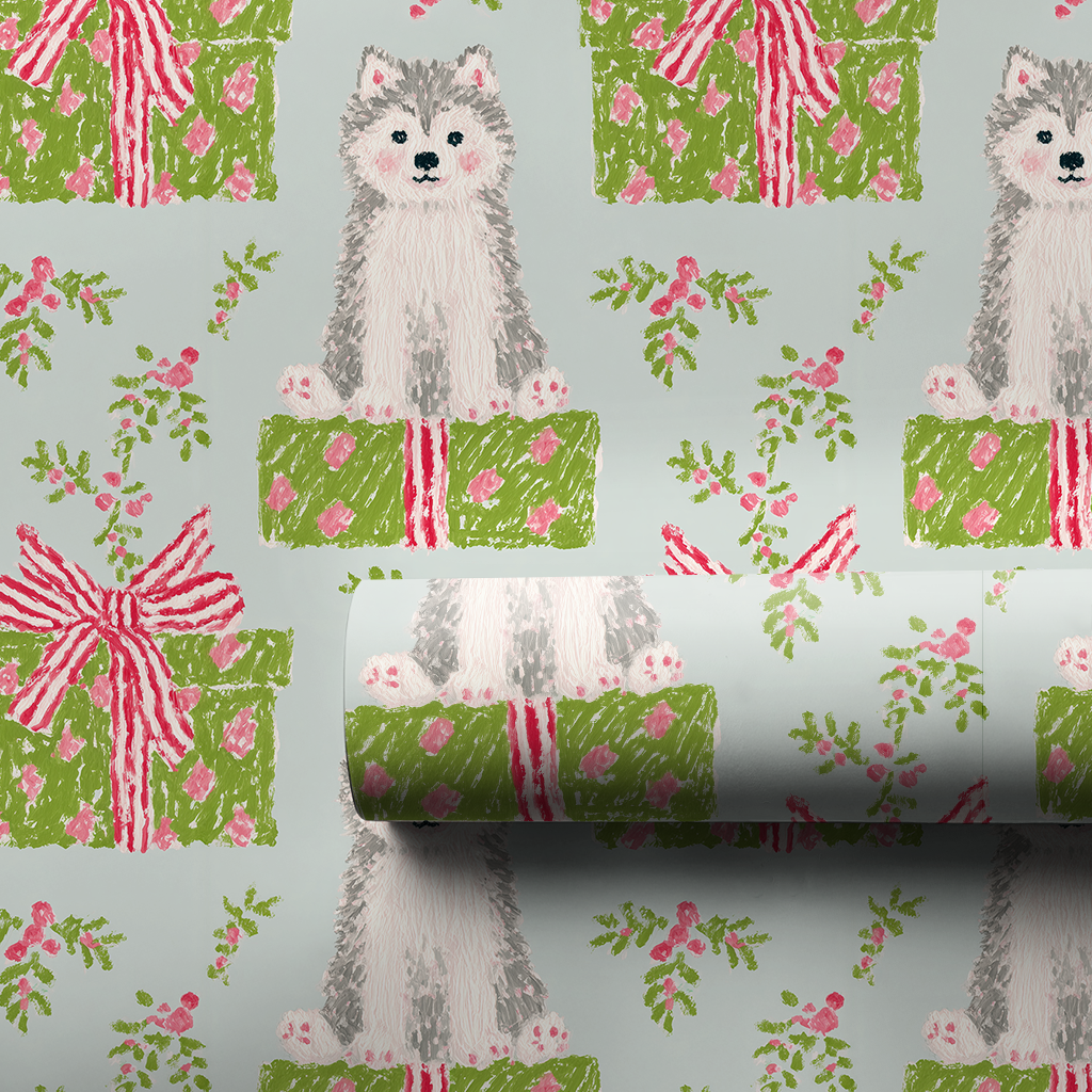 Husky for Christmas