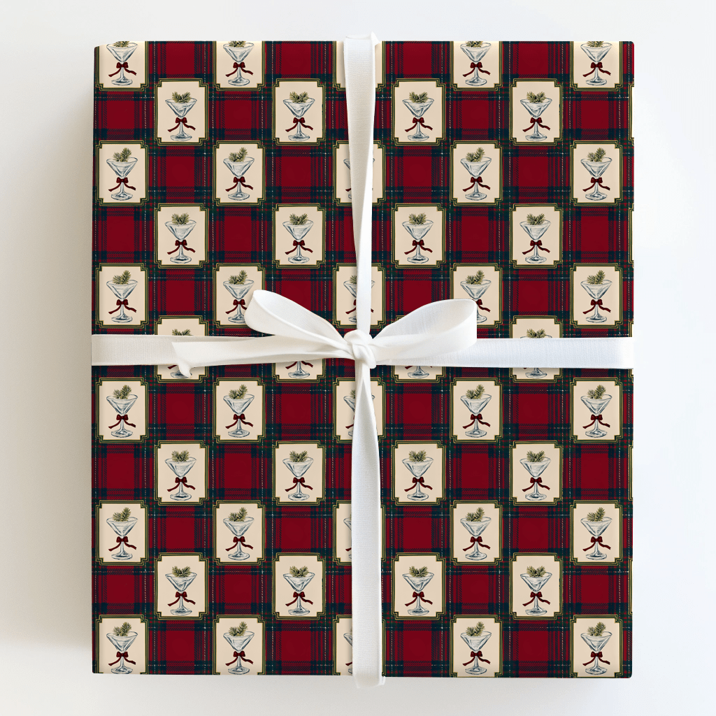 Tartan & Toasts - Wrapping Paper - Aspen & Arlo