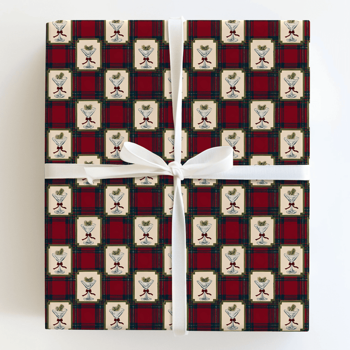 Tartan & Toasts - Wrapping Paper - Aspen & Arlo