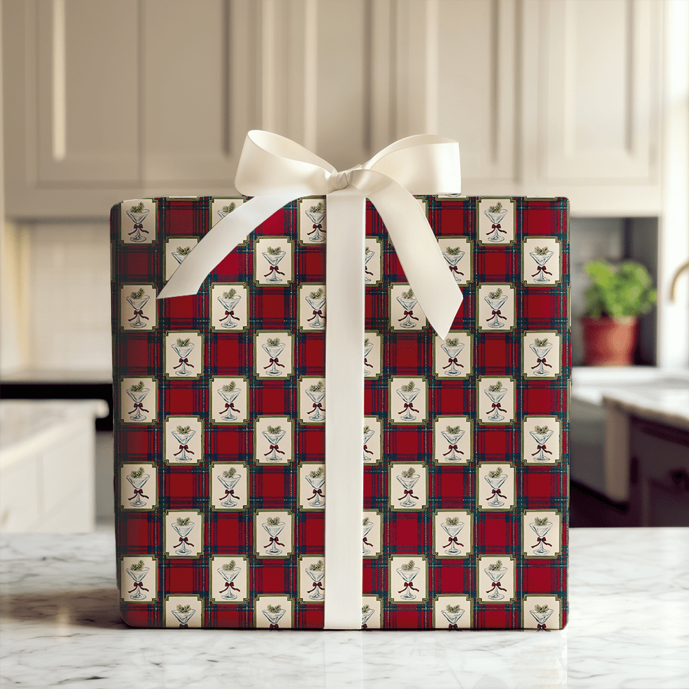 Tartan & Toasts - Wrapping Paper - Aspen & Arlo