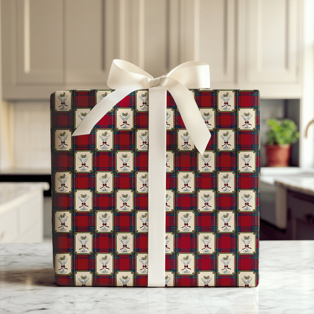 Tartan & Toasts - Wrapping Paper - Aspen & Arlo
