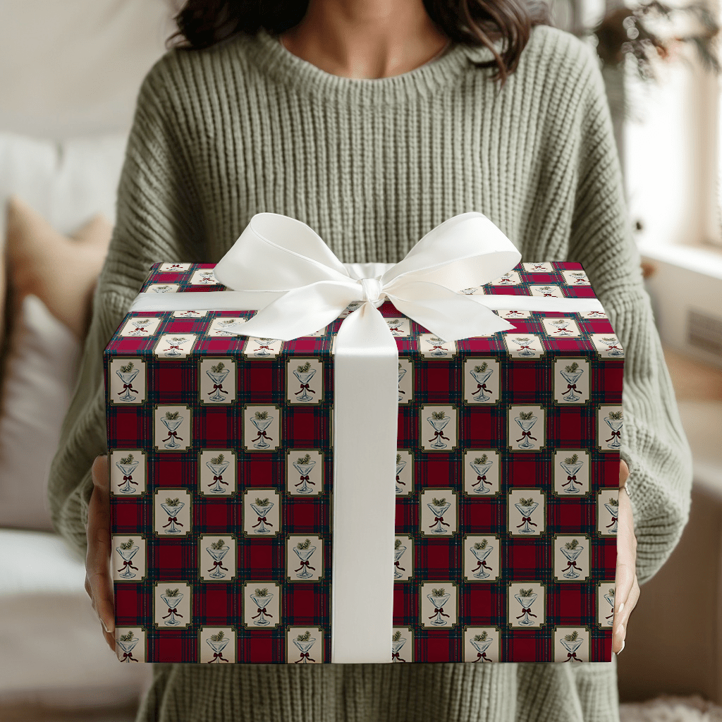 Tartan & Toasts - Wrapping Paper - Aspen & Arlo