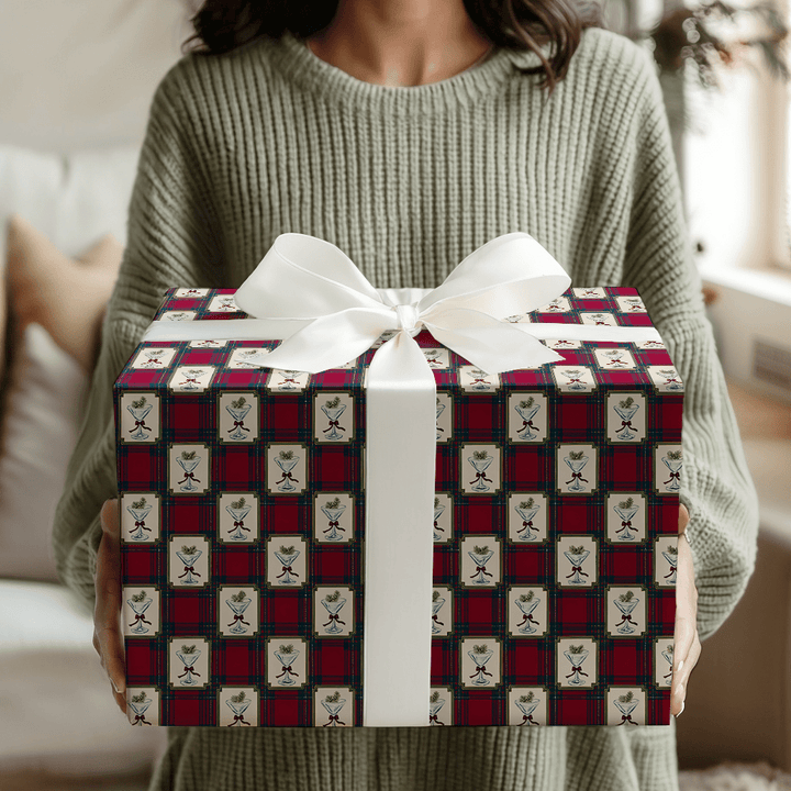 Tartan & Toasts - Wrapping Paper - Aspen & Arlo