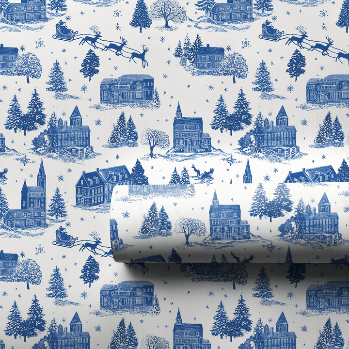 Airmail to the Pole - Wrapping Paper - Aspen & Arlo