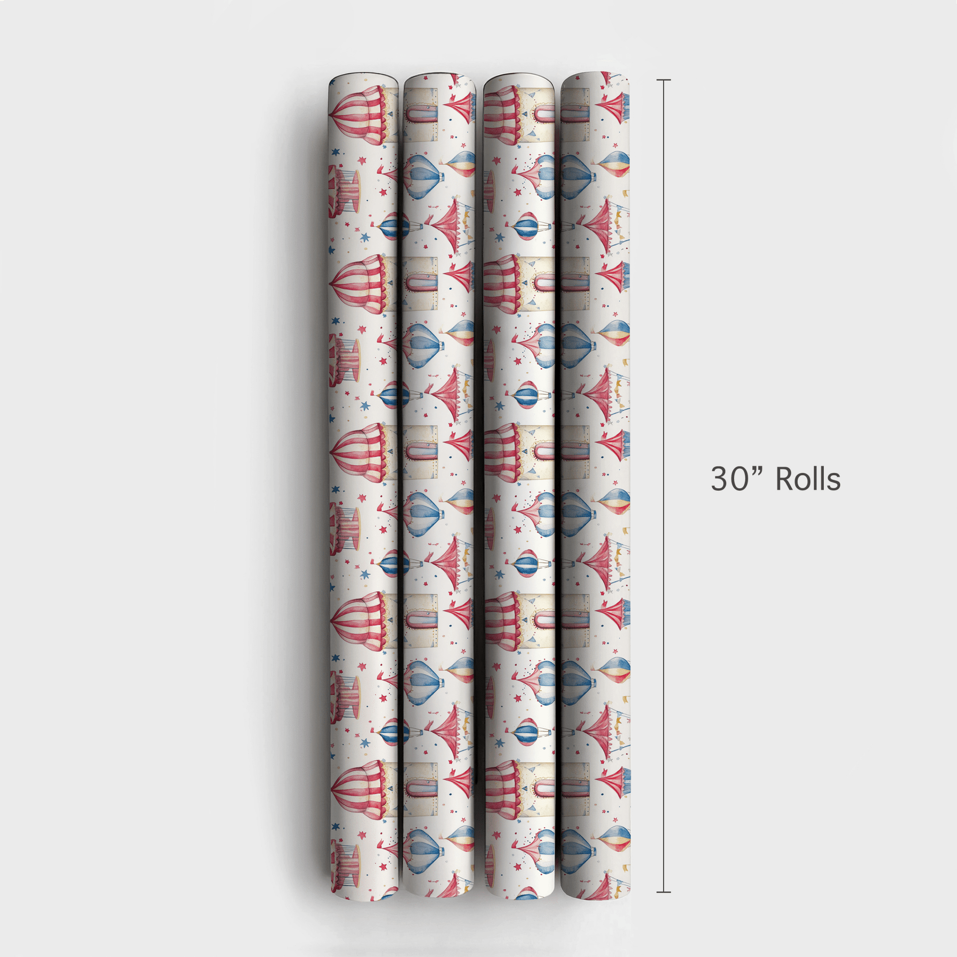 Circus Rings and Spotlights - Wrapping Paper - Aspen & Arlo