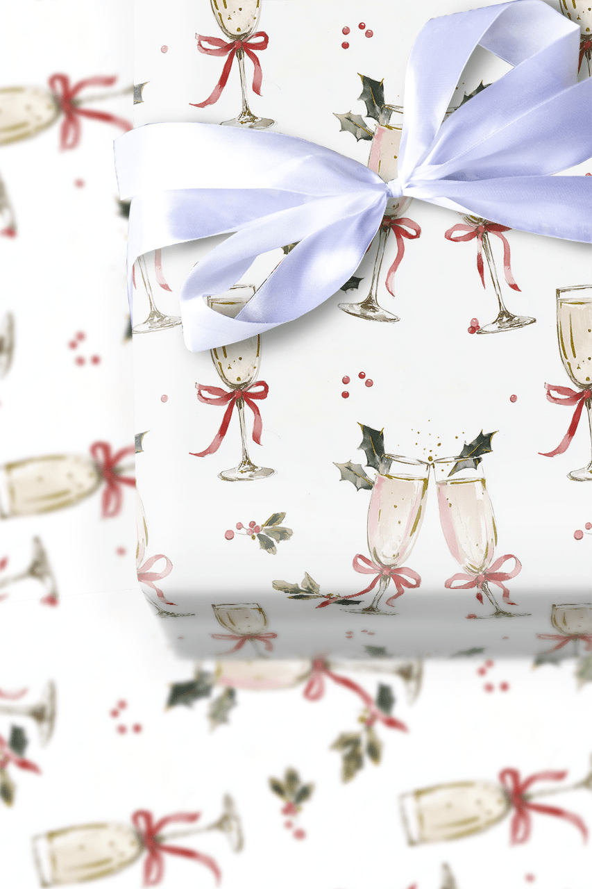 Bubbly Noel - Wrapping Paper - Aspen & Arlo