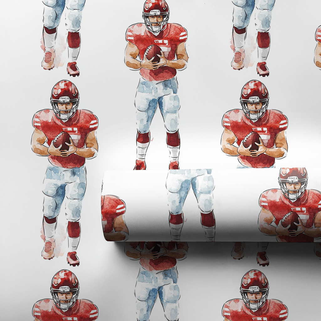 Play Contact - Wrapping Paper - Aspen & Arlo