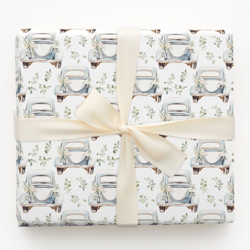 Blue Departure - Wrapping Paper - Aspen & Arlo