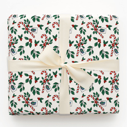 Peppermint Gators - Wrapping Paper - Aspen & Arlo