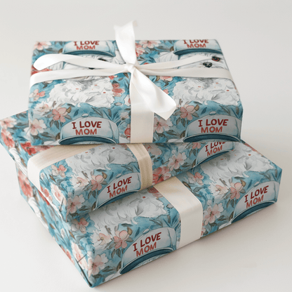 Mom's Favorite Maltese - Wrapping Paper - Aspen & Arlo