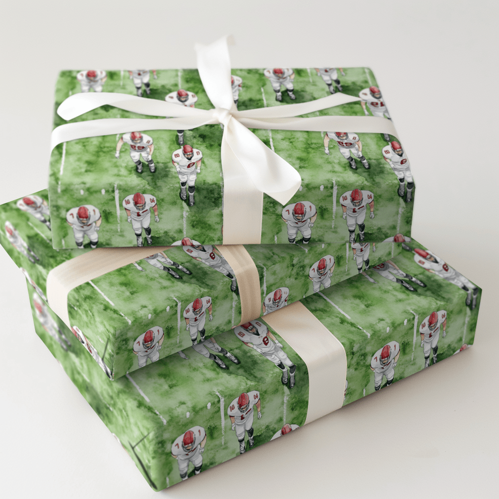Scrimmage Strong - Wrapping Paper - Aspen & Arlo