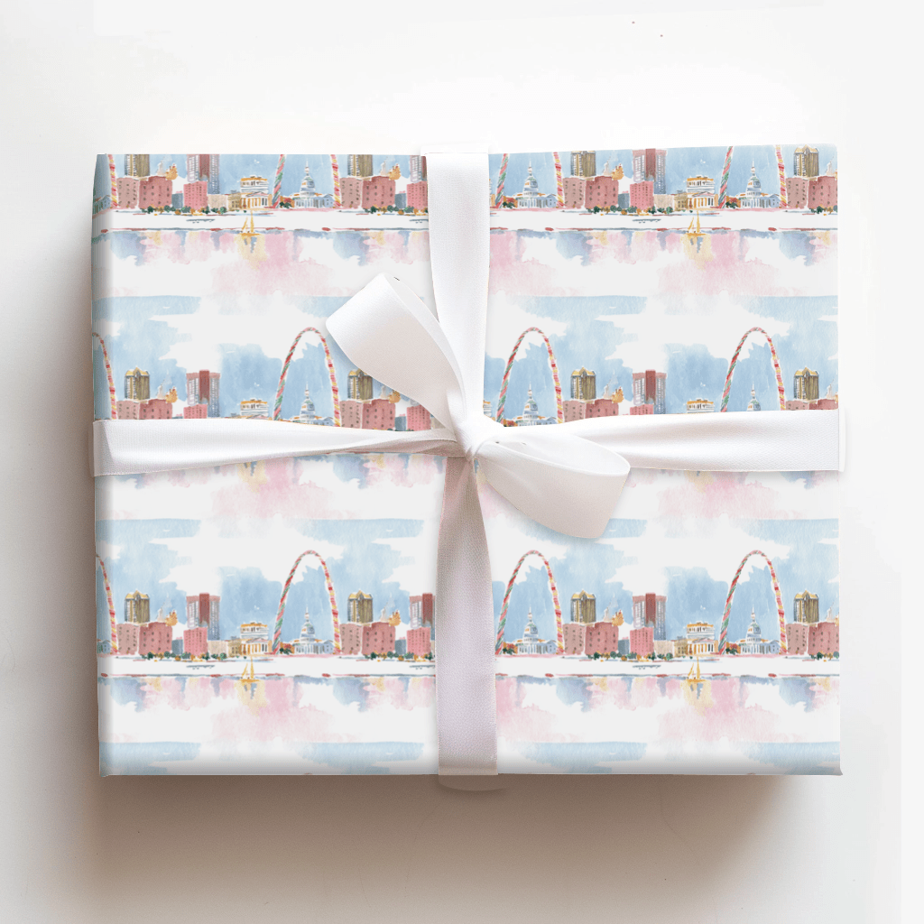 Gateway Glow - Wrapping Paper - Aspen & Arlo