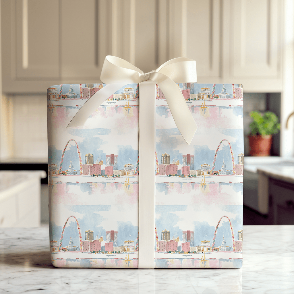 Gateway Glow - Wrapping Paper - Aspen & Arlo