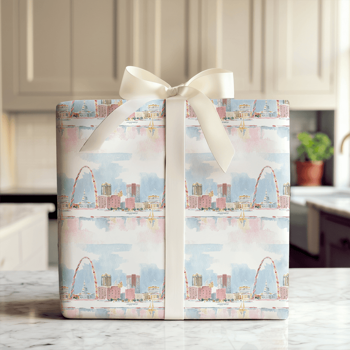 Gateway Glow - Wrapping Paper - Aspen & Arlo