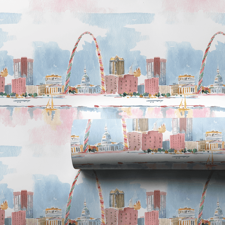 Gateway Glow - Wrapping Paper - Aspen & Arlo
