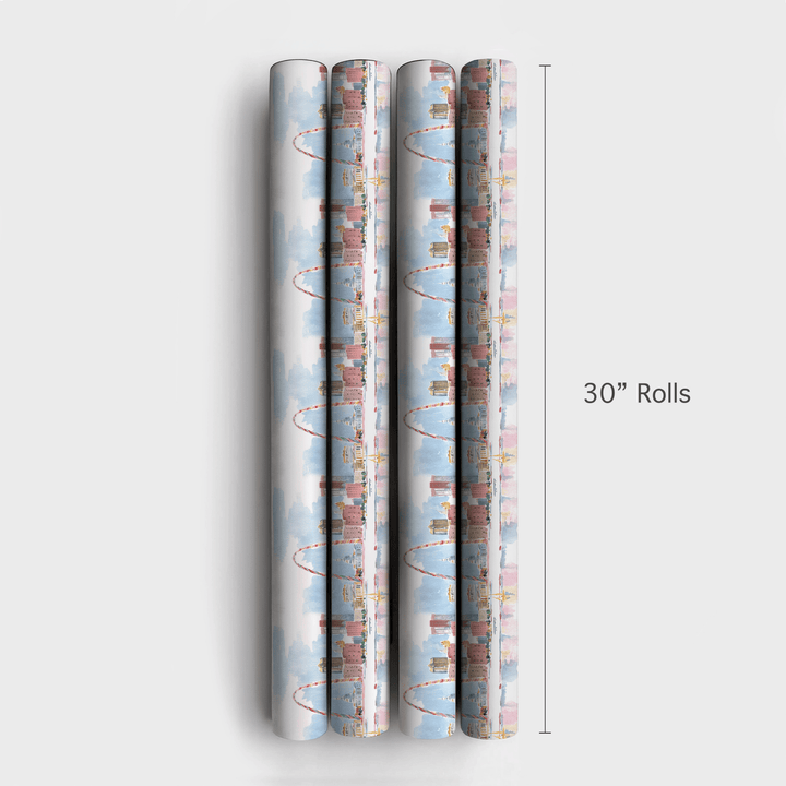 Gateway Glow - Wrapping Paper - Aspen & Arlo
