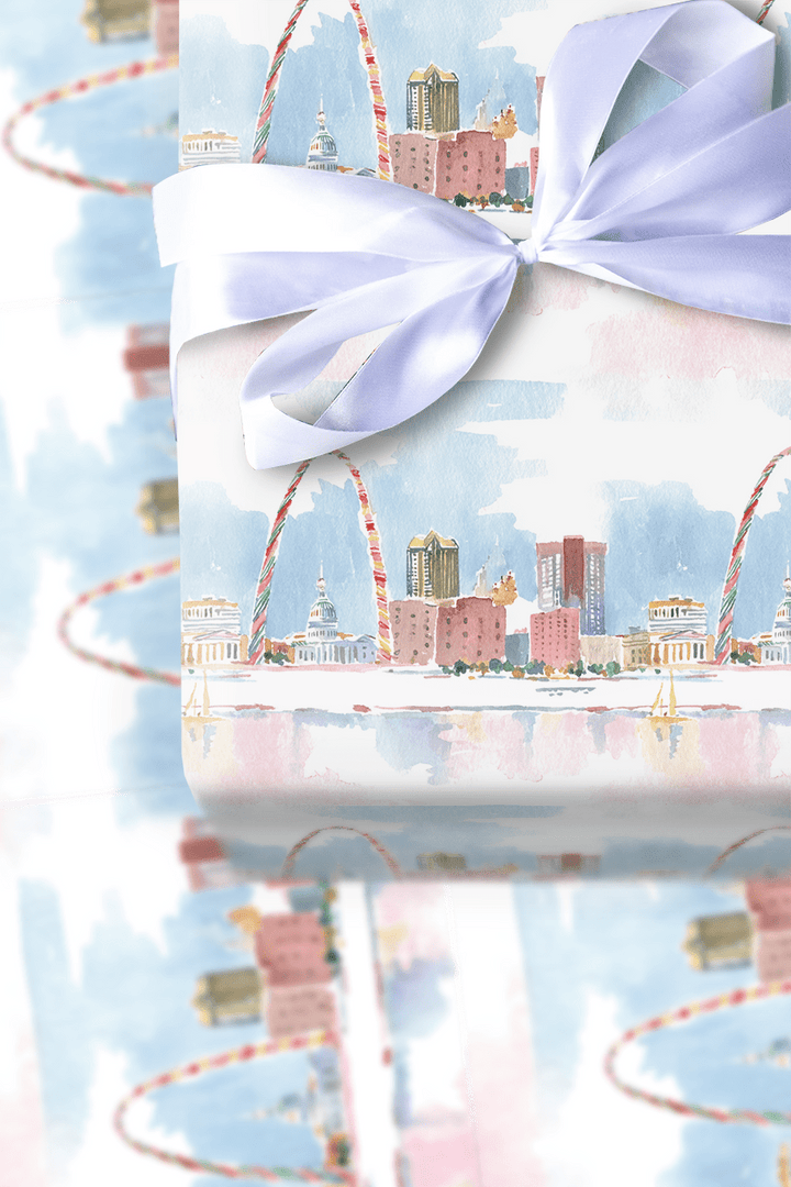 Gateway Glow - Wrapping Paper - Aspen & Arlo