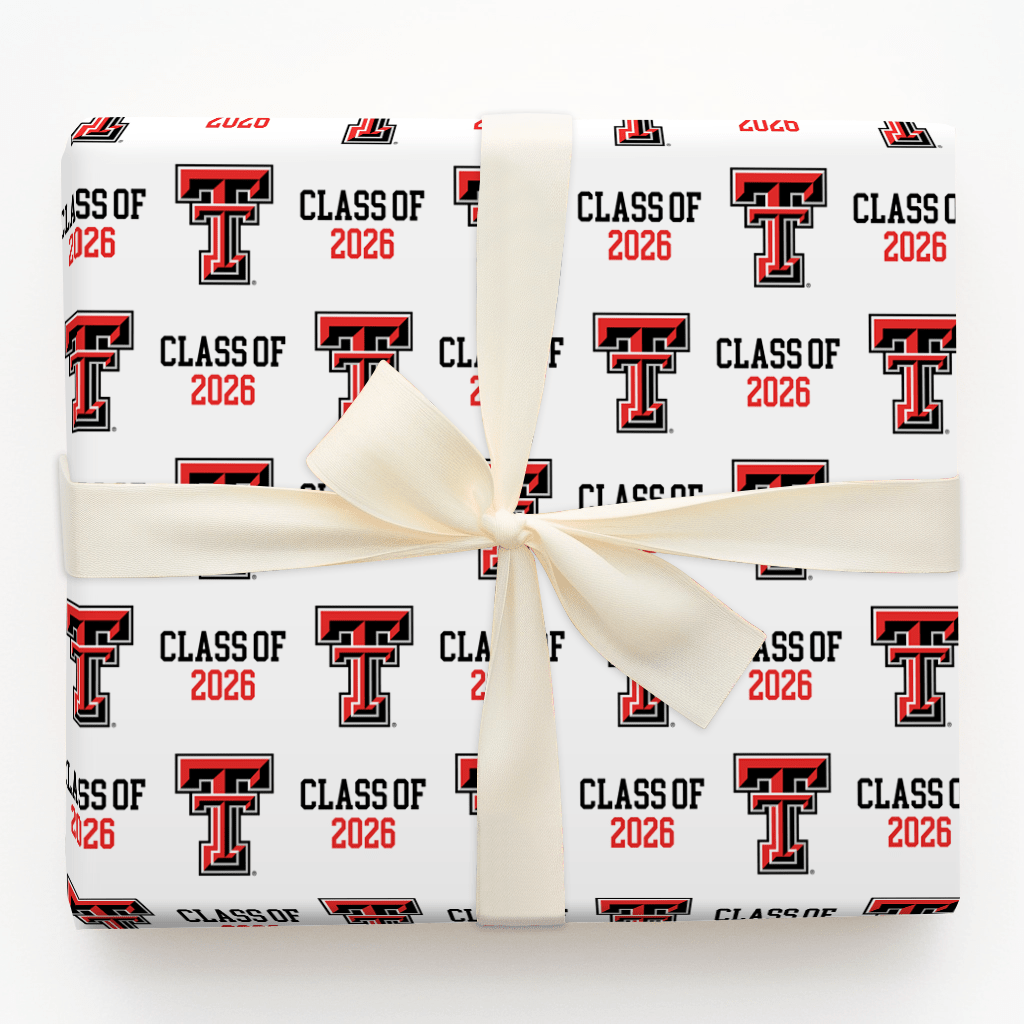 Texas Tech Class of 2026 - Wrapping Paper - Aspen & Arlo