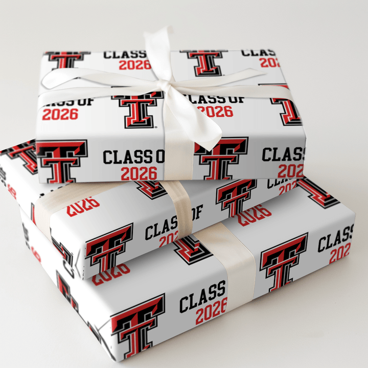 Texas Tech Class of 2026 - Wrapping Paper - Aspen & Arlo