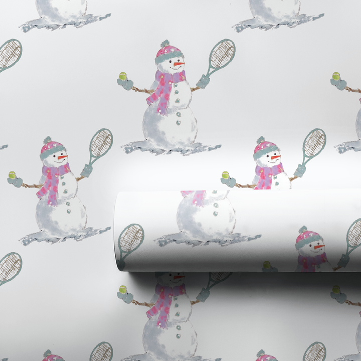 Snowman Tennis Match