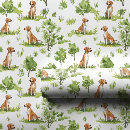 Park Day with the Vizslas - Wrapping Paper - Aspen & Arlo