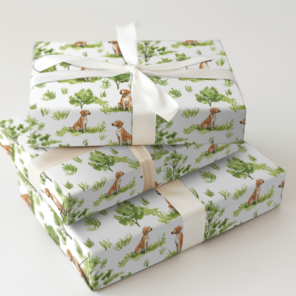 Park Day with the Vizslas - Wrapping Paper - Aspen & Arlo