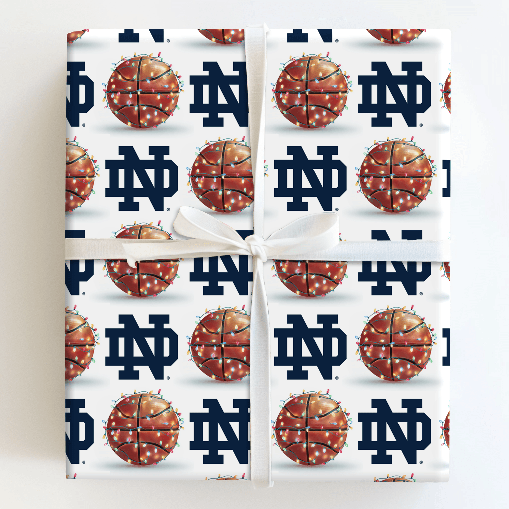 Hoops Under the Dome - Wrapping Paper - Aspen & Arlo
