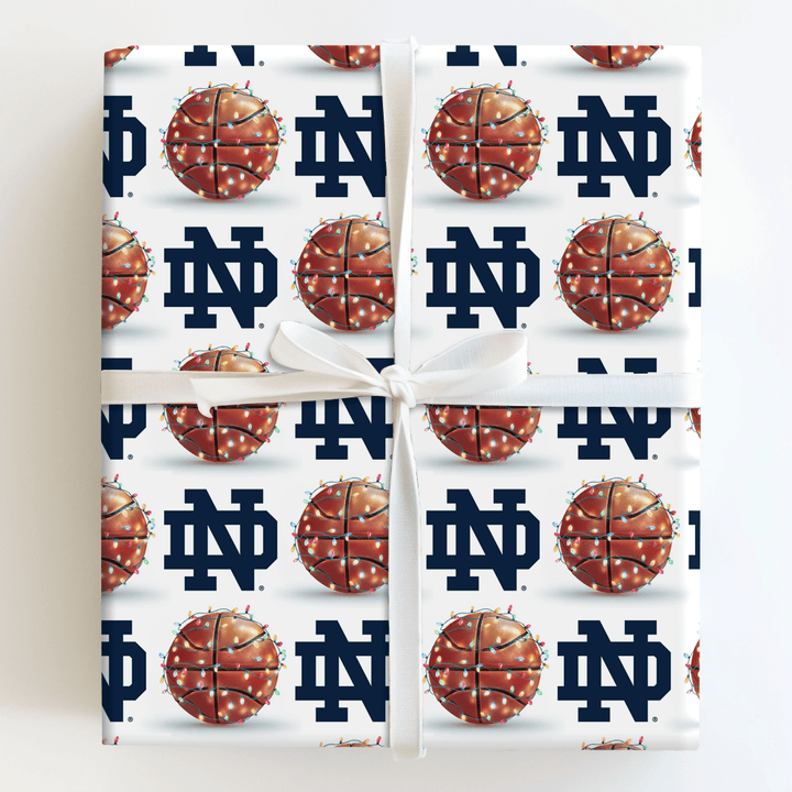 Hoops Under the Dome - Wrapping Paper - Aspen & Arlo