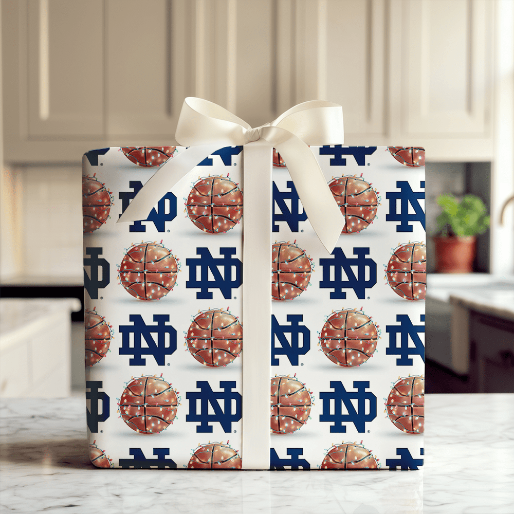 Hoops Under the Dome - Wrapping Paper - Aspen & Arlo