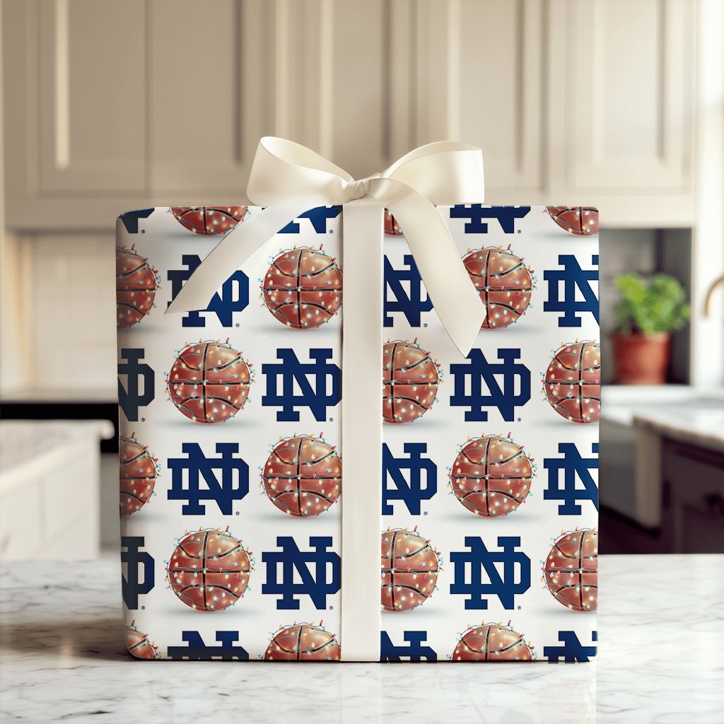 Hoops Under the Dome - Wrapping Paper - Aspen & Arlo