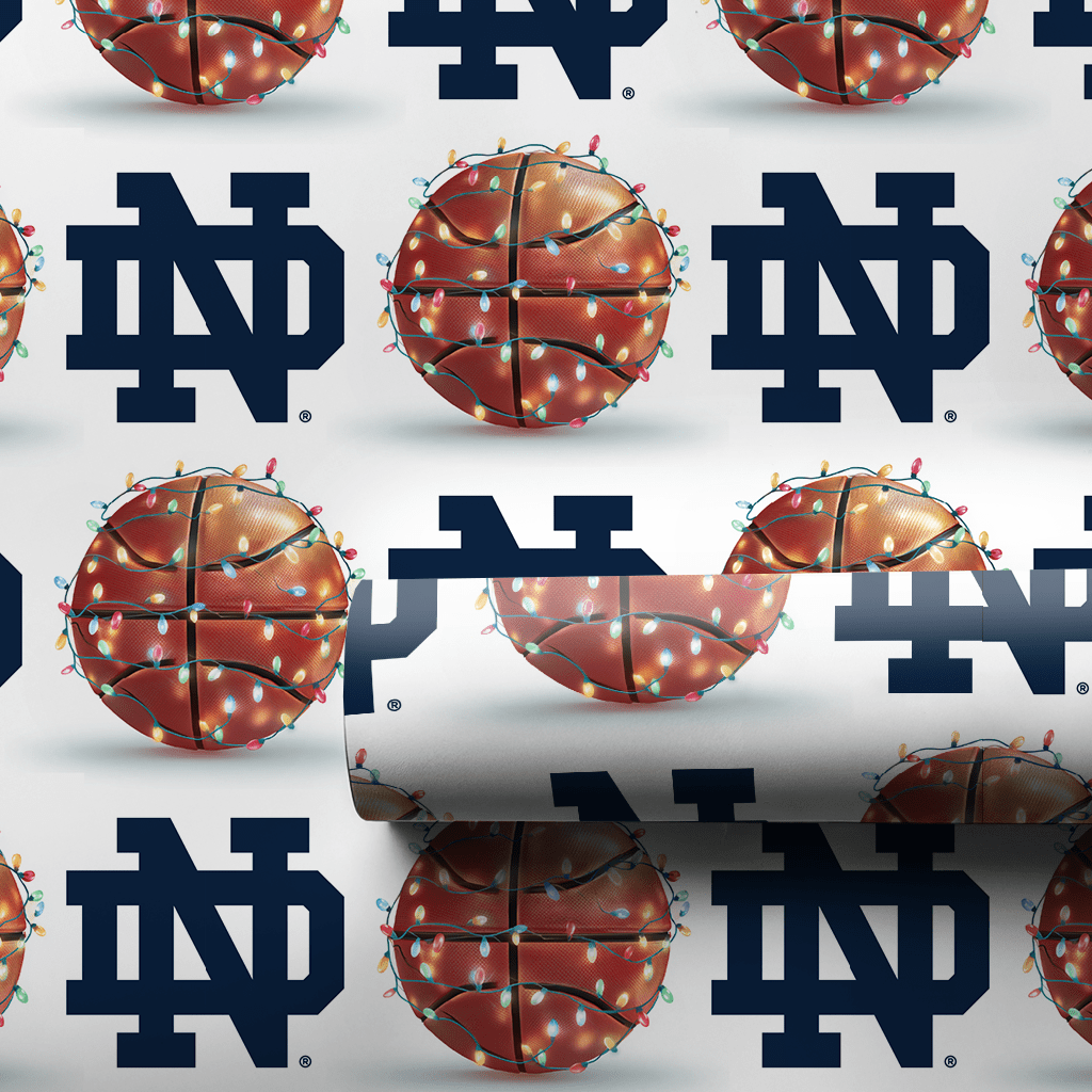 Hoops Under the Dome - Wrapping Paper - Aspen & Arlo