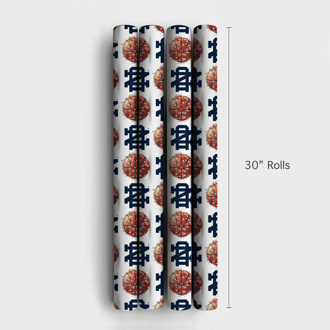 Hoops Under the Dome - Wrapping Paper - Aspen & Arlo